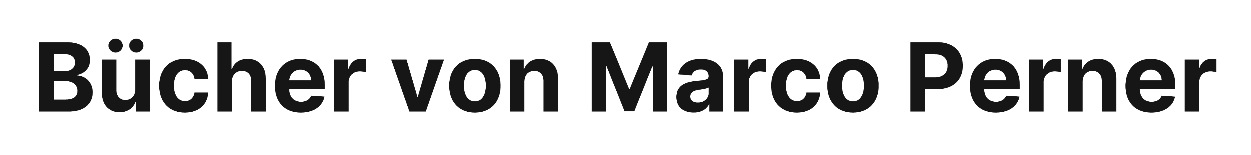 Logo - Bücher von Marco Perner