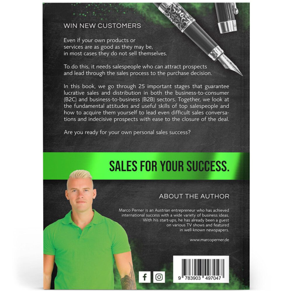 distribution selling sales book marco perner